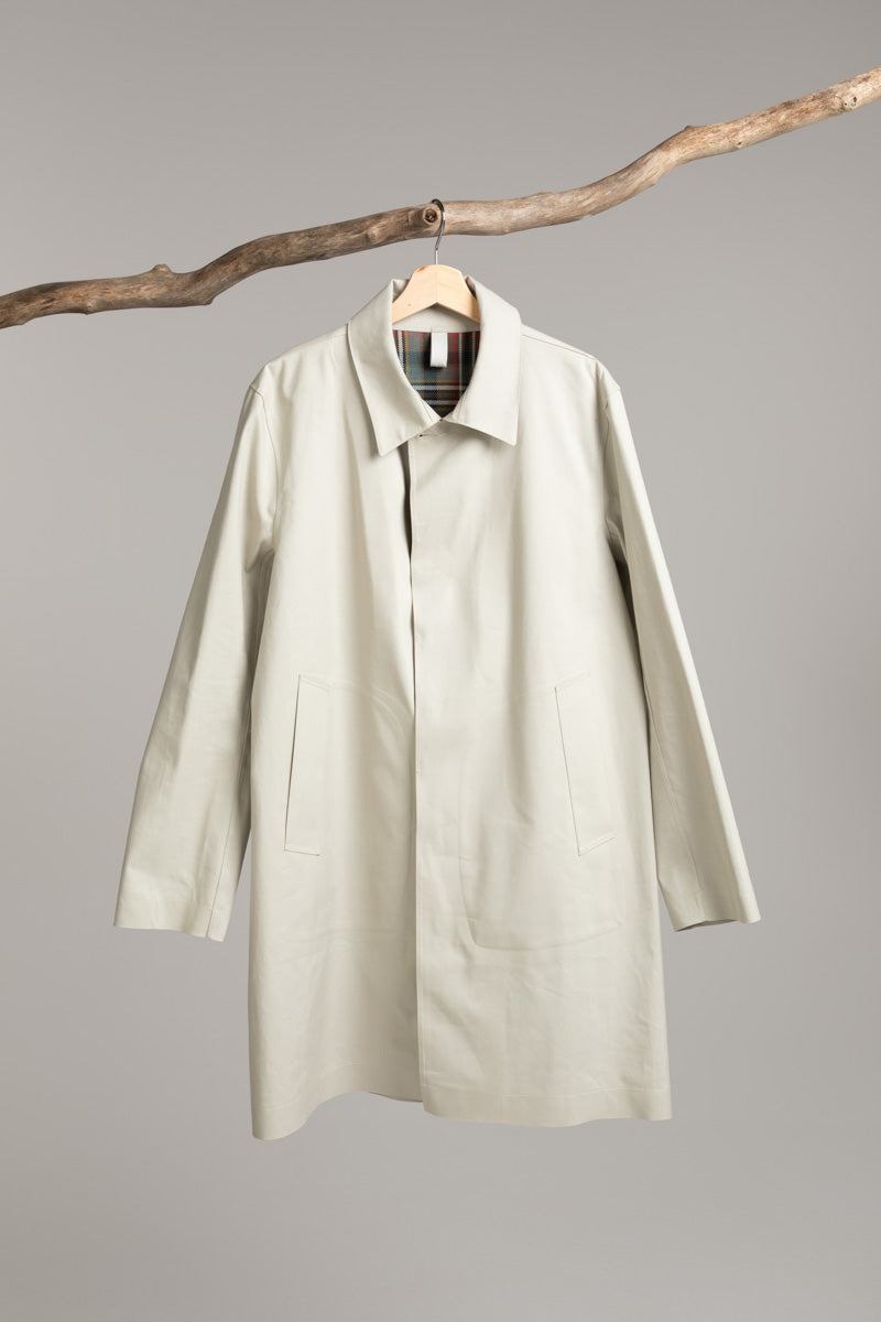 Article 41 | mastic / fawn Overcoat Hancock Archive