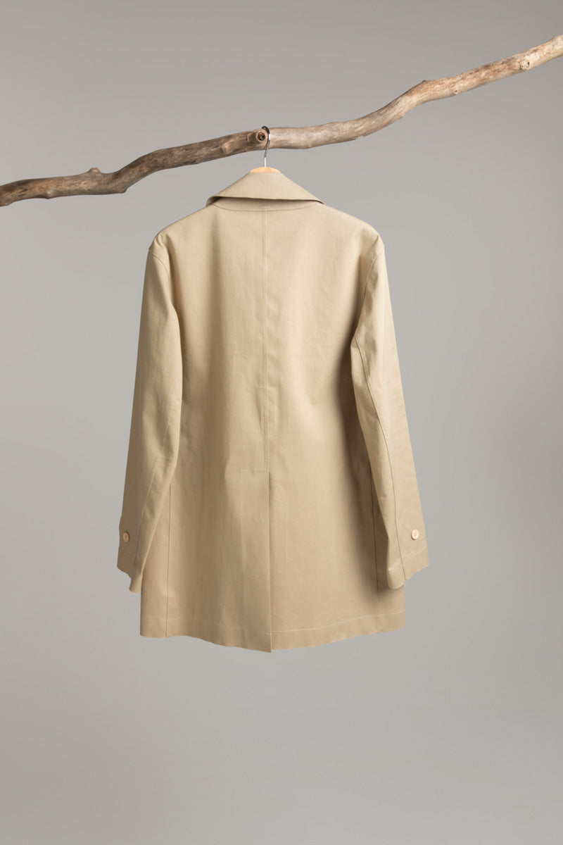 Article 56 | fawn / mastic Overcoat Hancock Archive