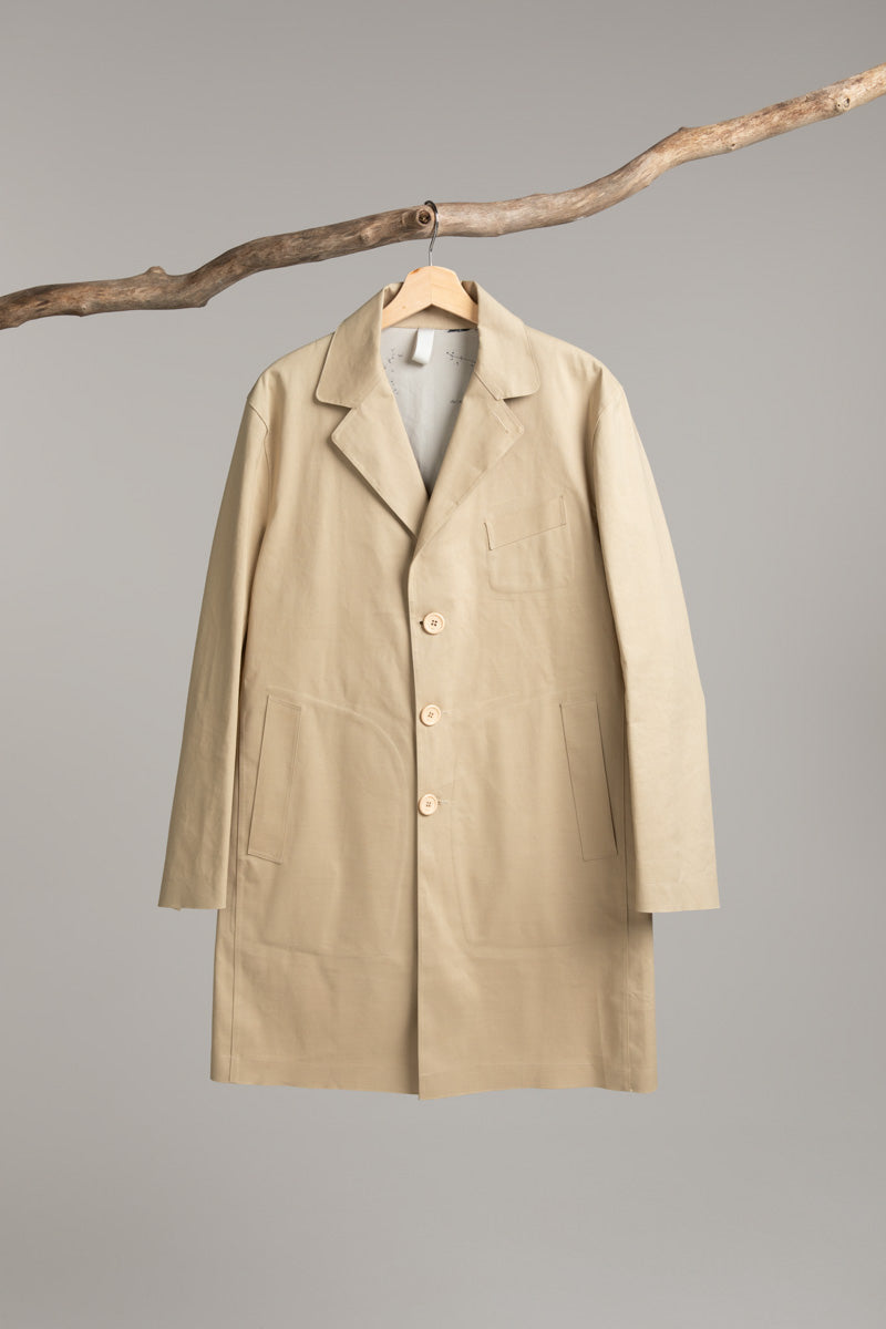 Article 8 | fawn / mastic Overcoat Hancock Archive