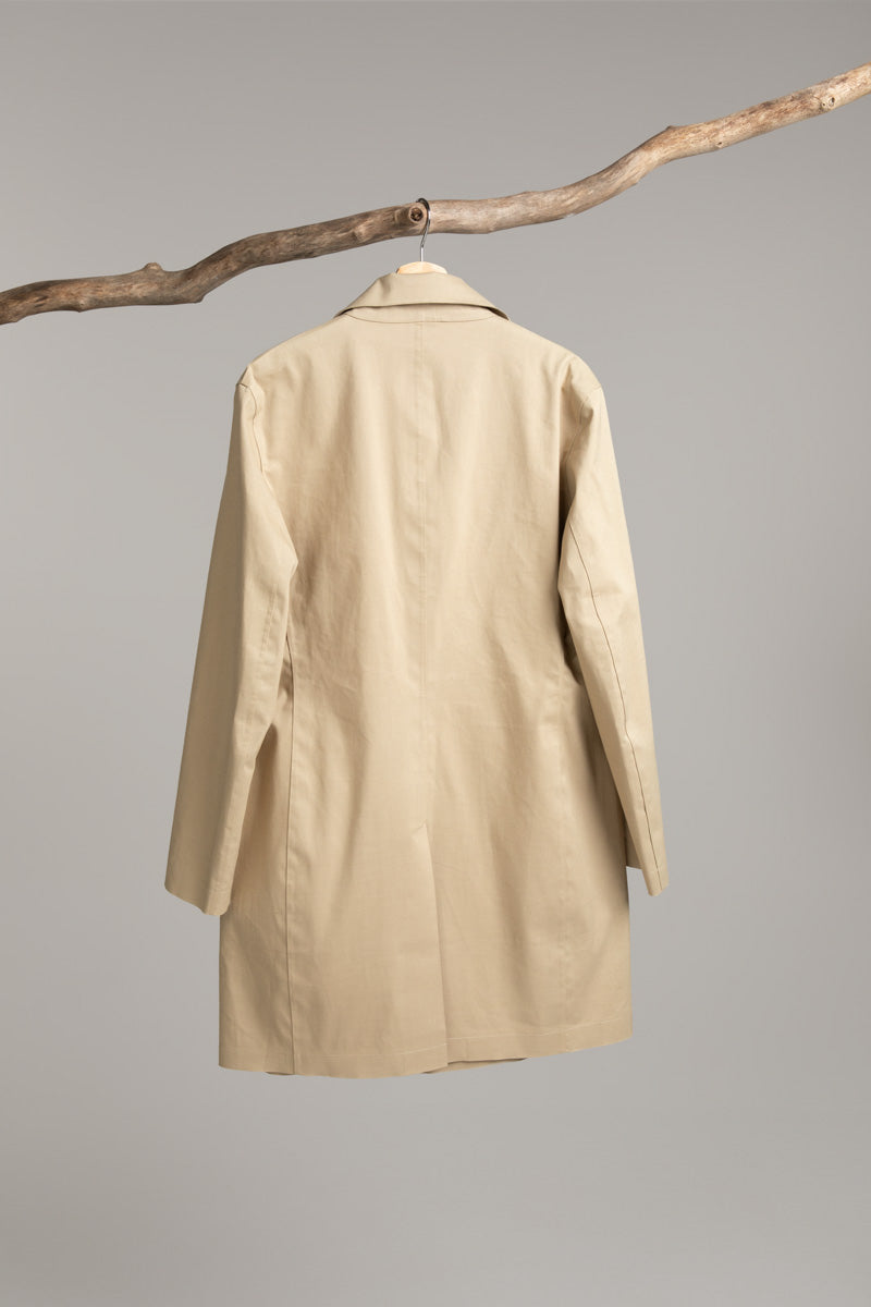 Article 8 | fawn / mastic Overcoat Hancock Archive