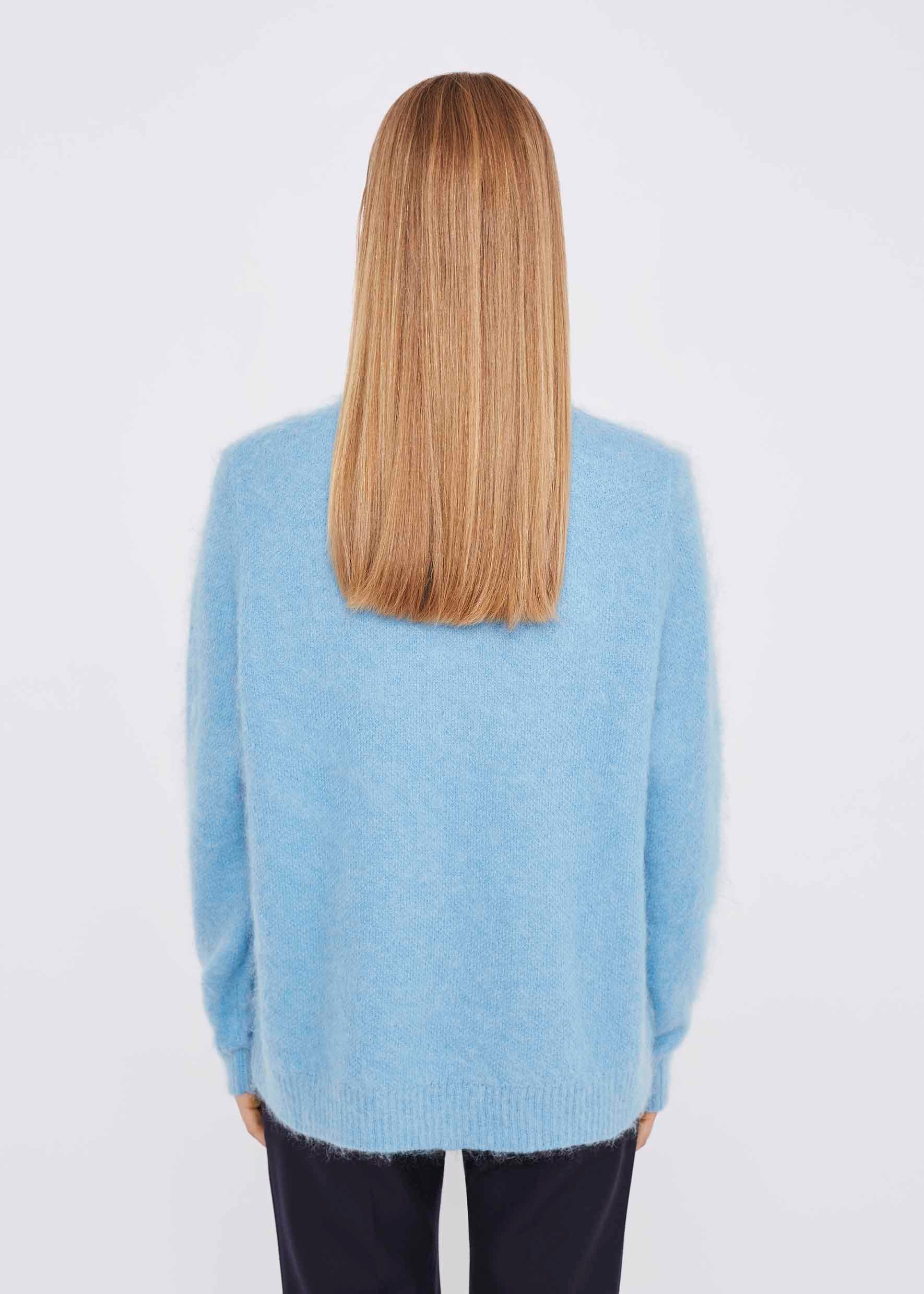 70sEUROPE IMPORT VINTAGE MOHAIR KNIT XL（1970 Mohair Jumper