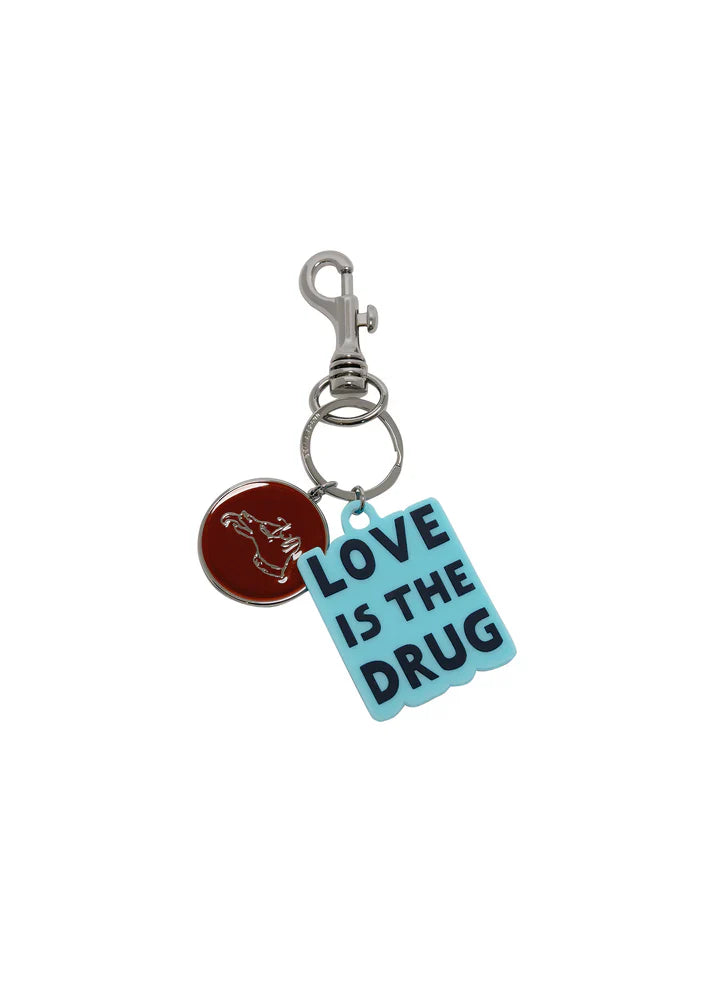 Bella freud love is the drug keychain Accessories Bella