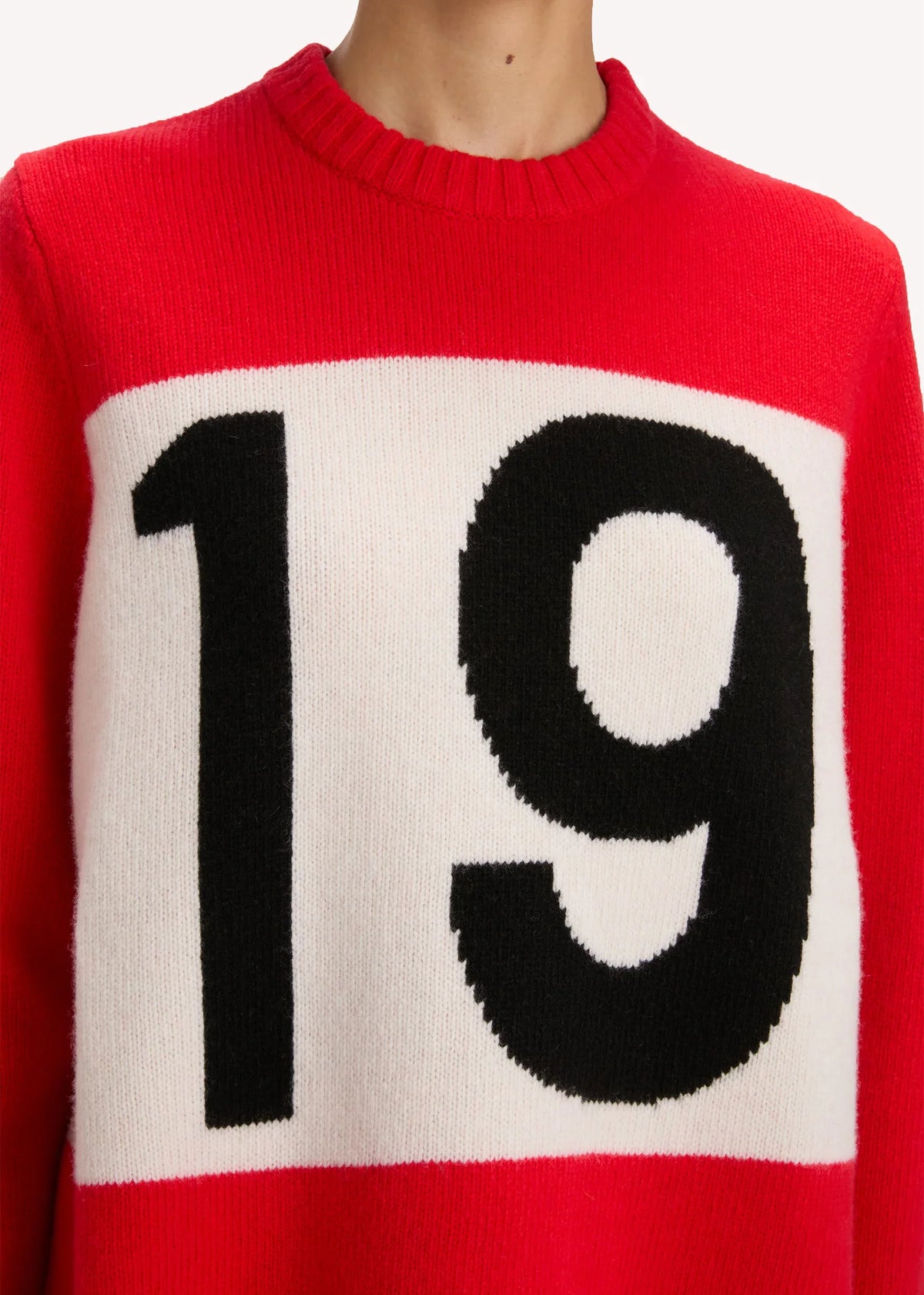 Bella freud new era 1970 jumper - red Knitwear Bella Freud