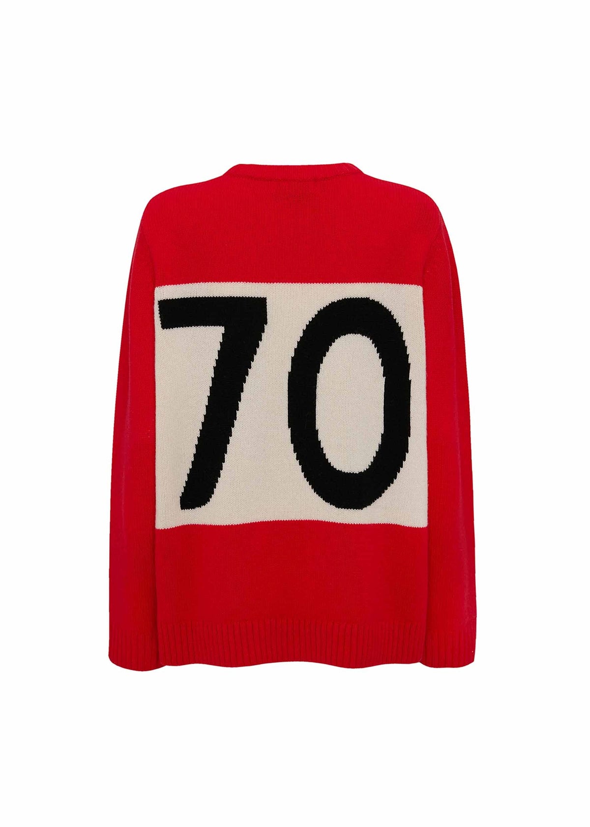 Bella freud new era 1970 jumper - red Knitwear Bella Freud