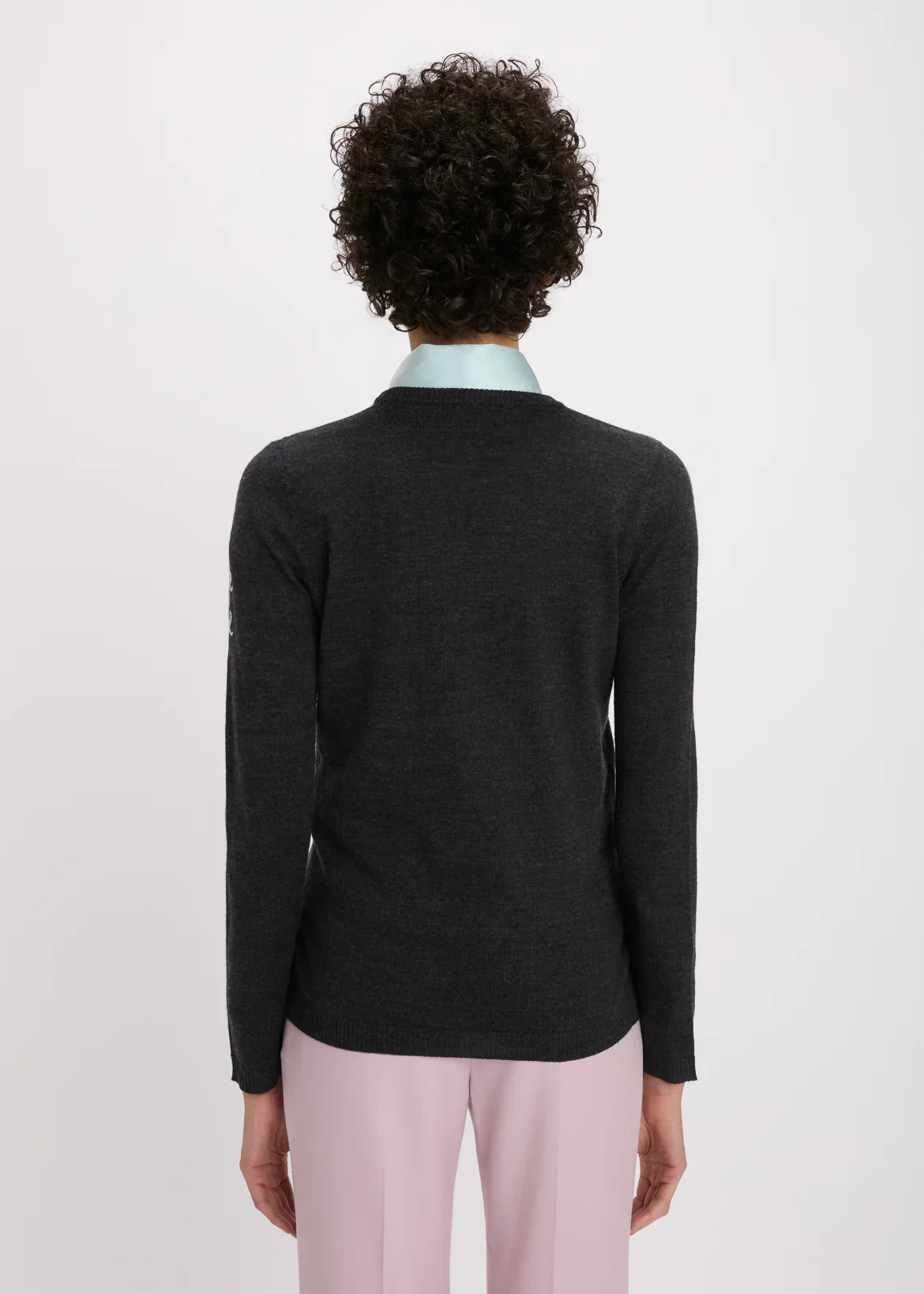 Bella freud safety pin jumper - grey Knitwear Bella Freud