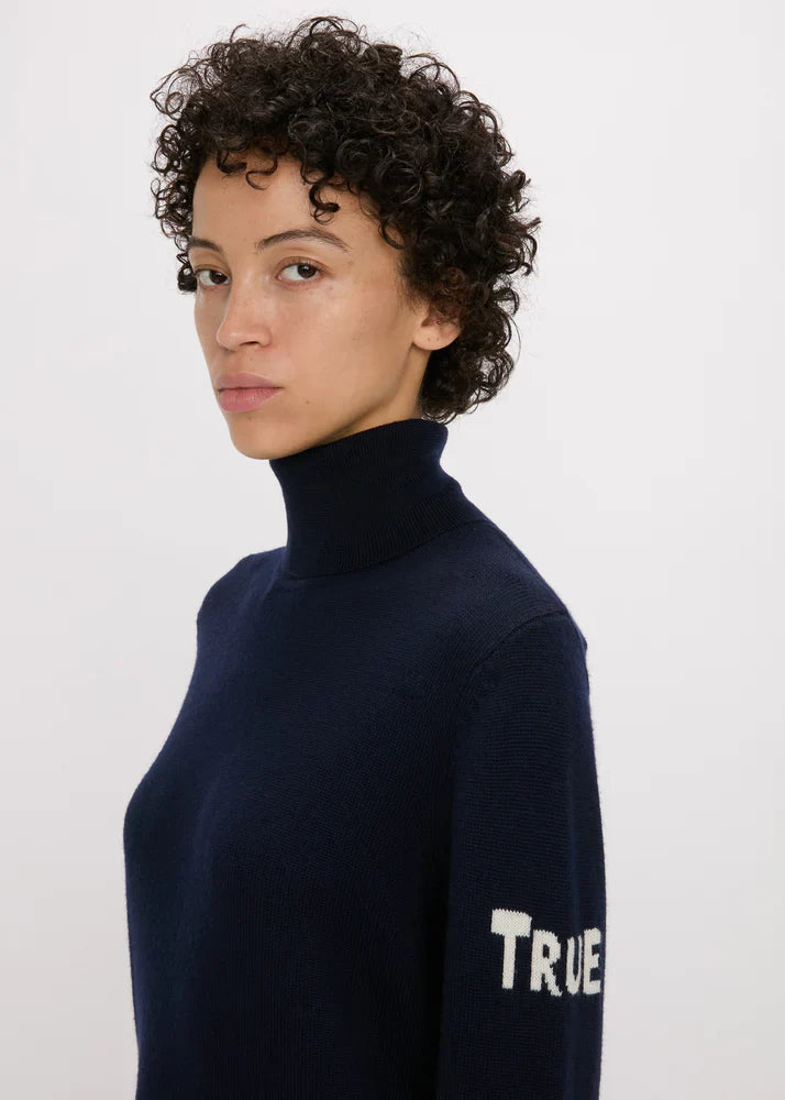 Bella freud true jumper - navy Knitwear Bella Freud