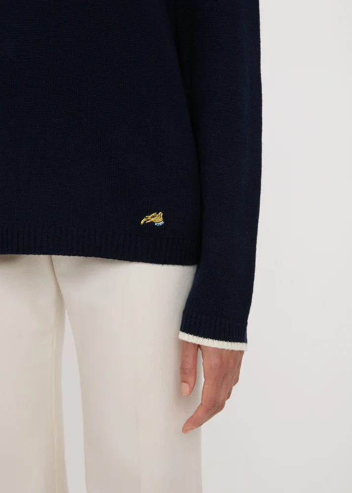 Bella freud true jumper - navy Knitwear Bella Freud