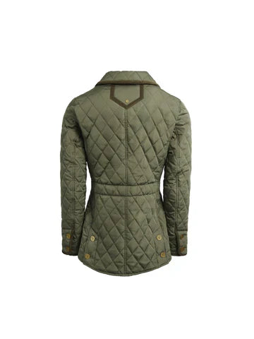 Bella quilted jacket - sage Padded Jackets FAIRFAX & FAVOR