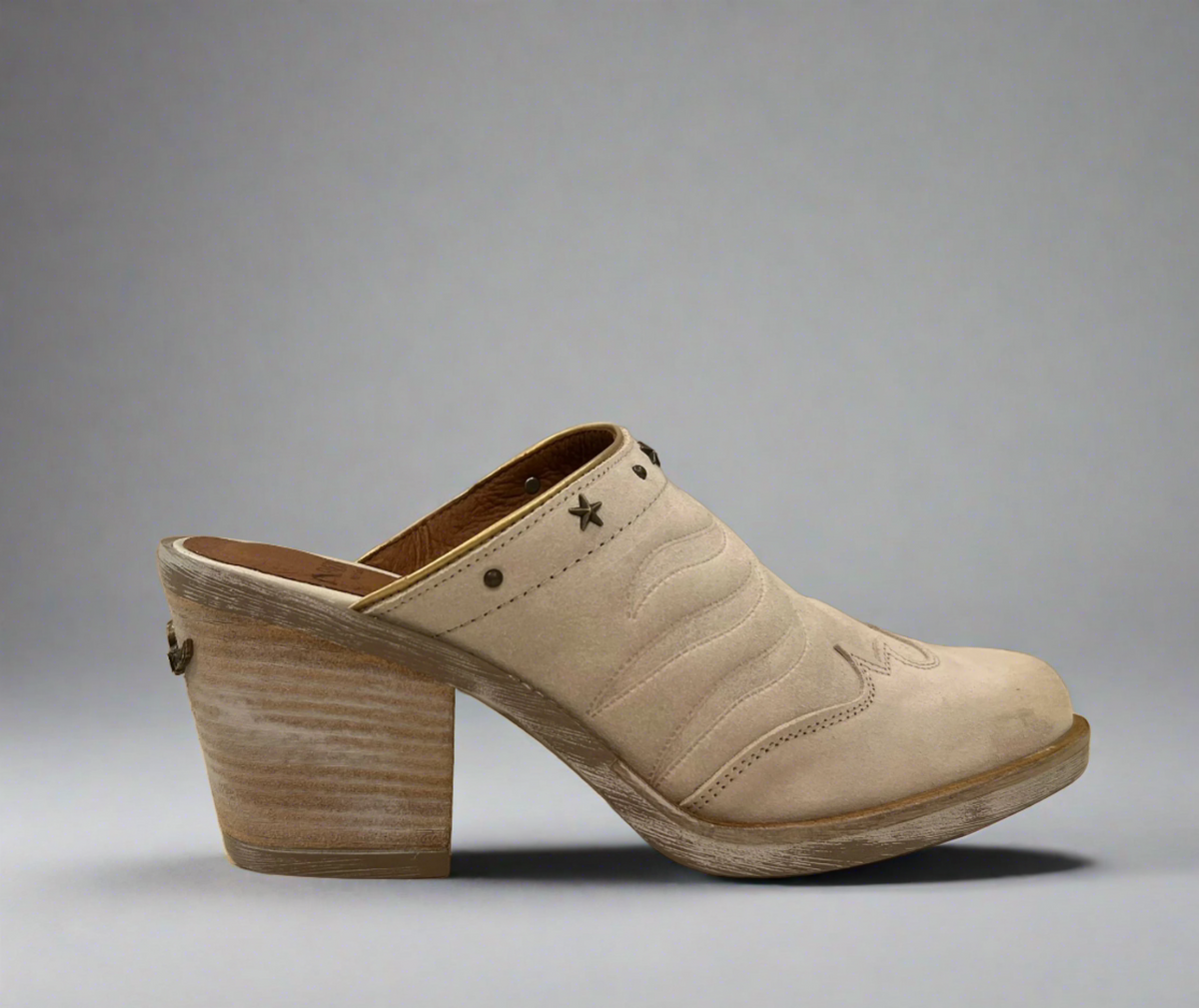Boho mules 2311 - off white Shoe NEMONIC