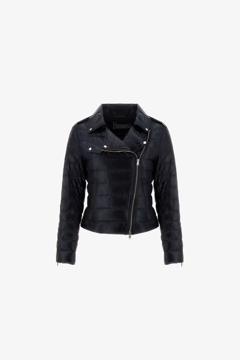 Bomber jacket in nylon ultralite - navy Padded Jackets HERNO