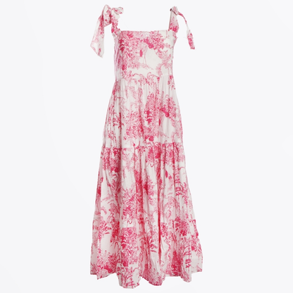 Capri dress - pink sketch Dresses Handprint Dream Apparel