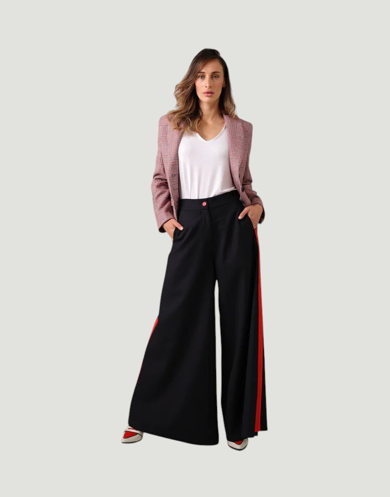 Caputh pant - navy / red Trousers Bearco