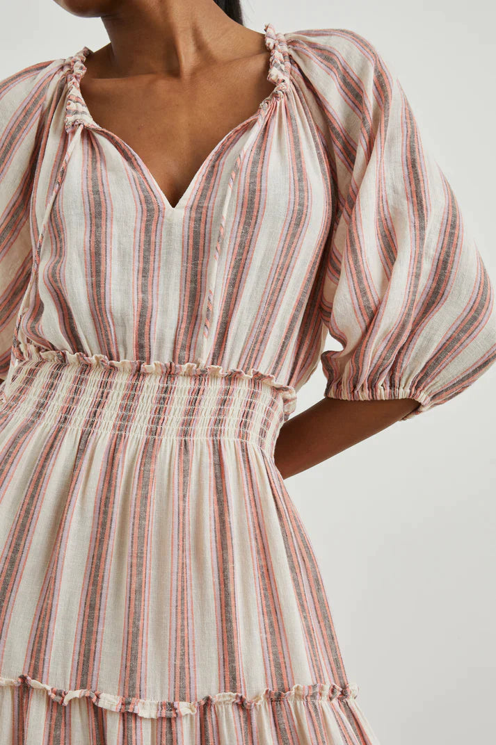 Caterine dress - camino stripe Dresses RAILS