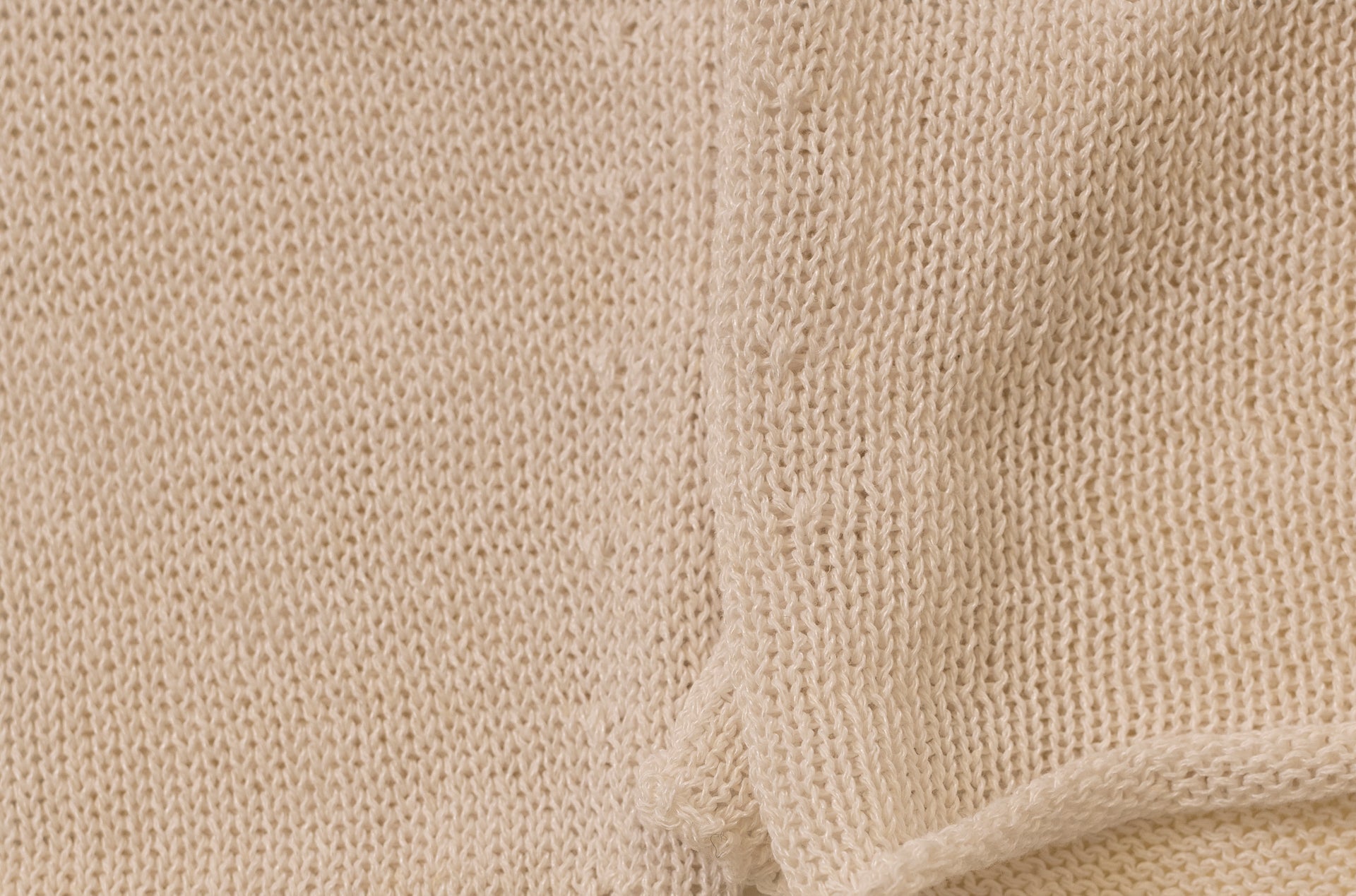 Cfdtrw9441 linen and cotton knit jumper - white Jumpers