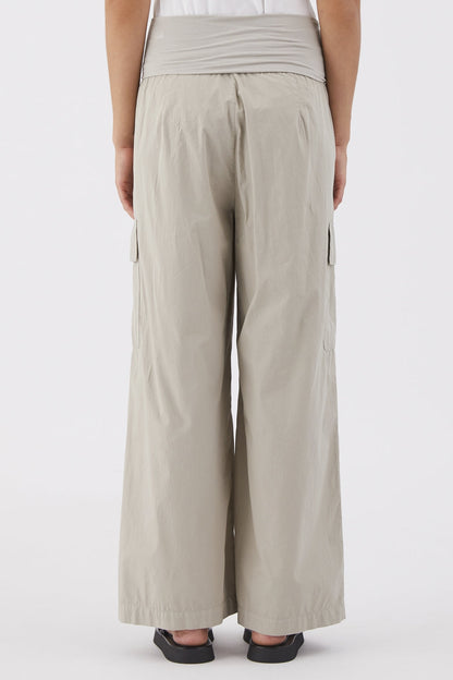 Cfdtrwn233 trousers - pearl grey Trousers TRANSIT