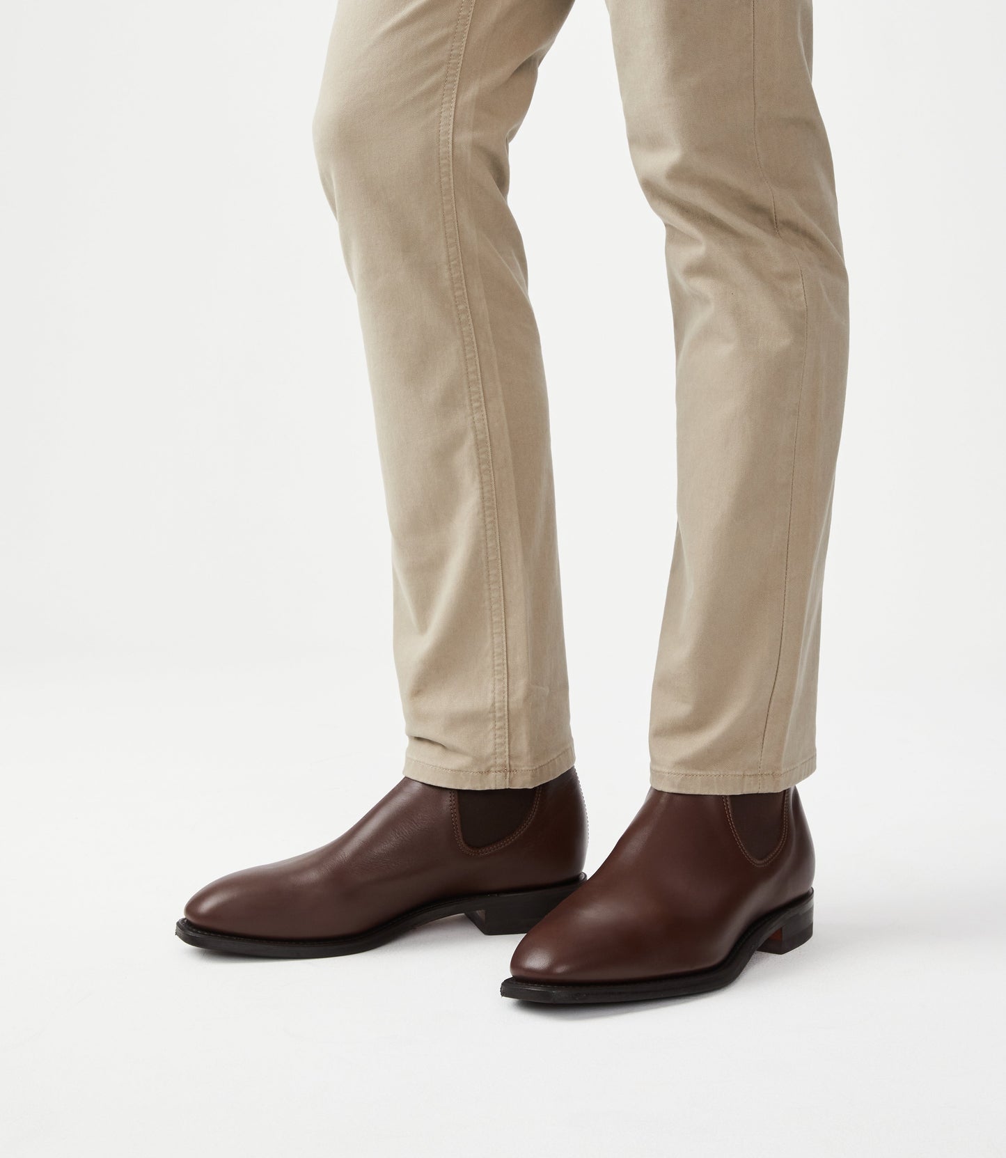 Comfort craftsman boot - dark tan leather Boots R.M.