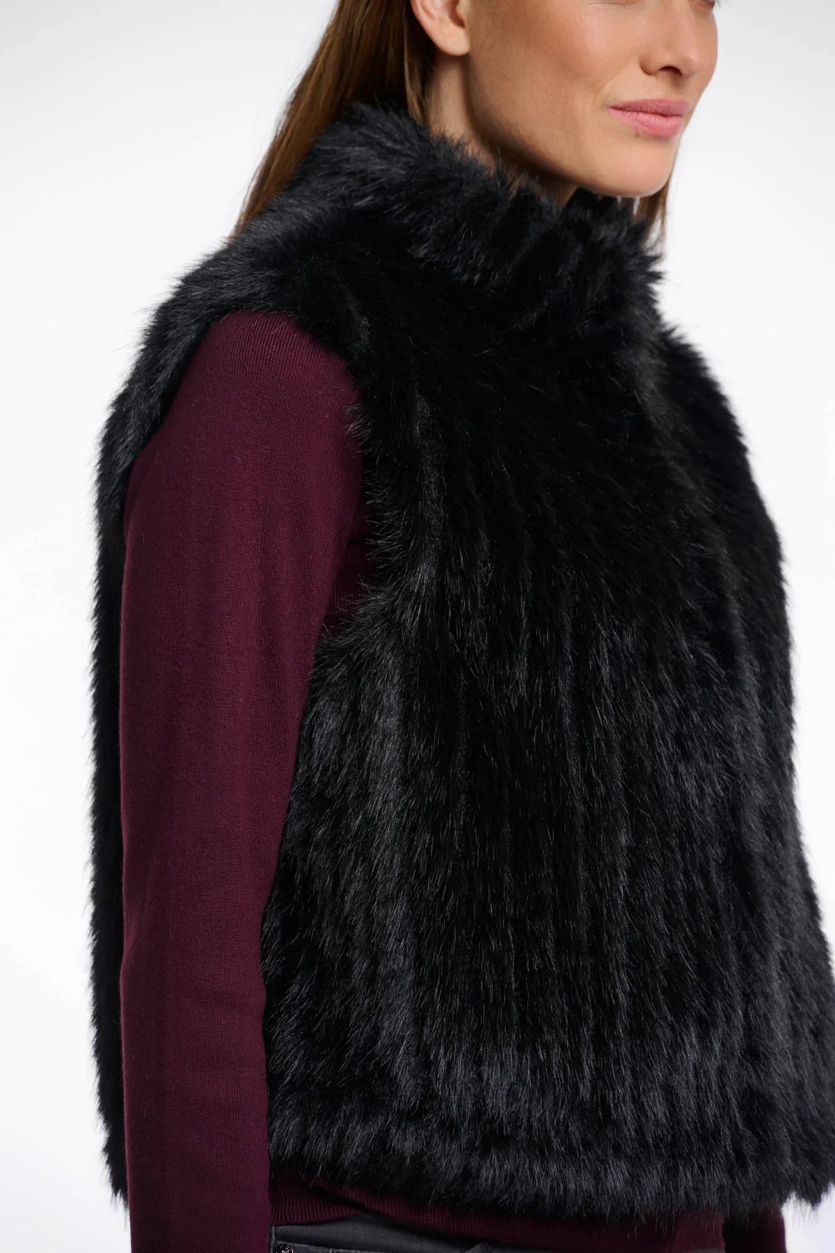 Dava gilet - black Gilets Rino & Pelle