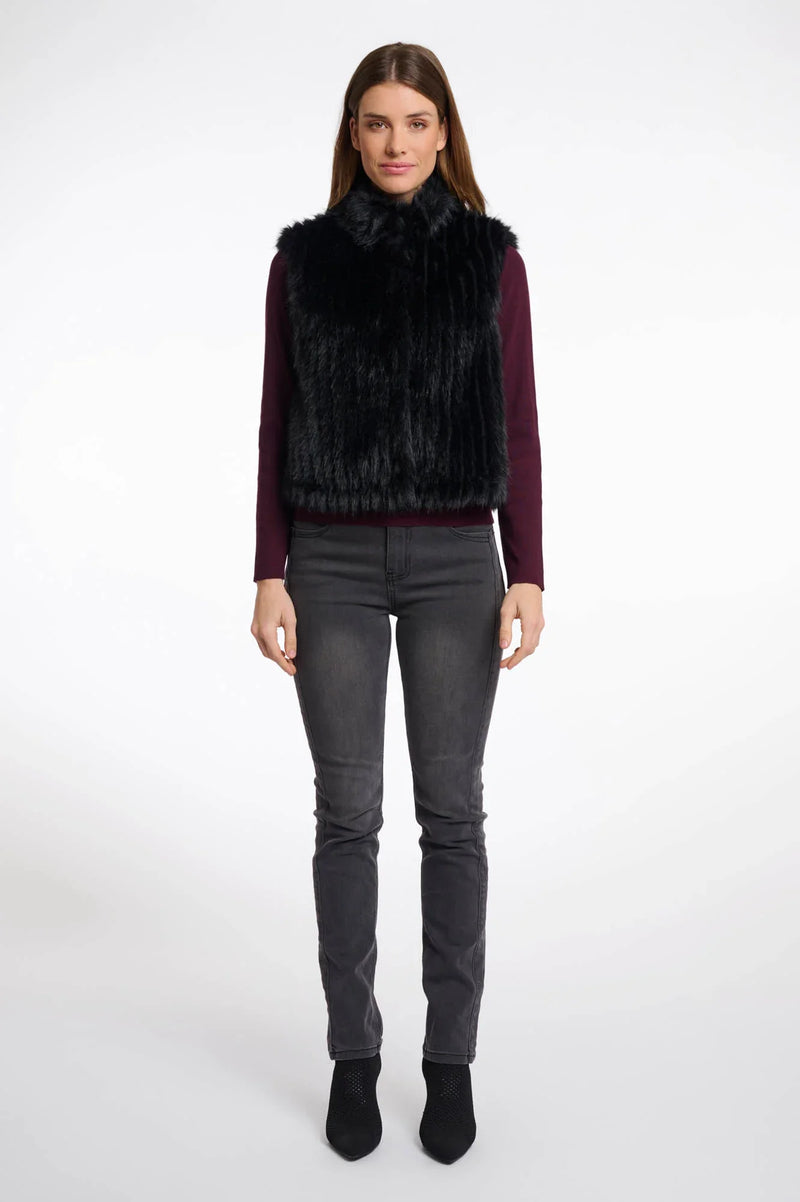 Dava gilet - black Gilets Rino & Pelle