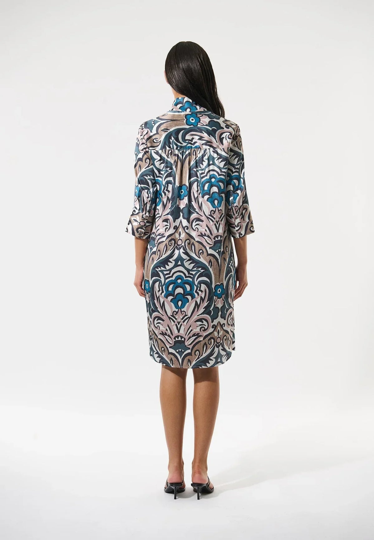 Kamilles shirt dress - artistic blush Dresses Dea Kudibal