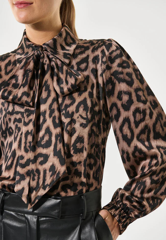Dea kudibal kikki blouse with bow - animal Blouse Dea