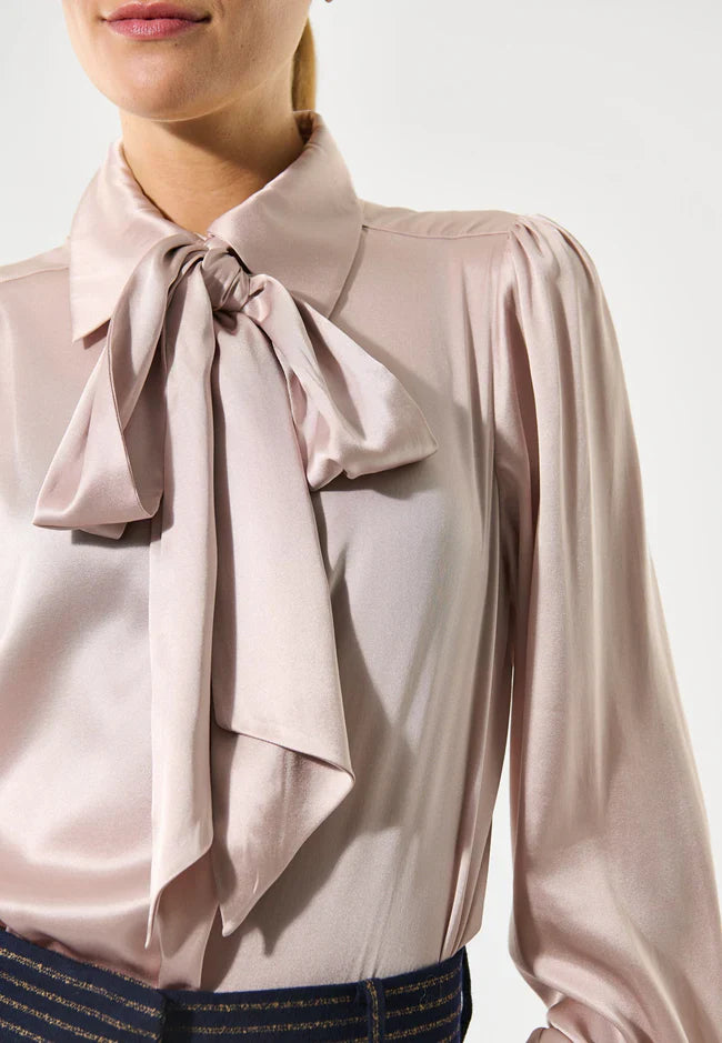 Dea kudibal kikki blouse with bow - rosewater Blouse Dea
