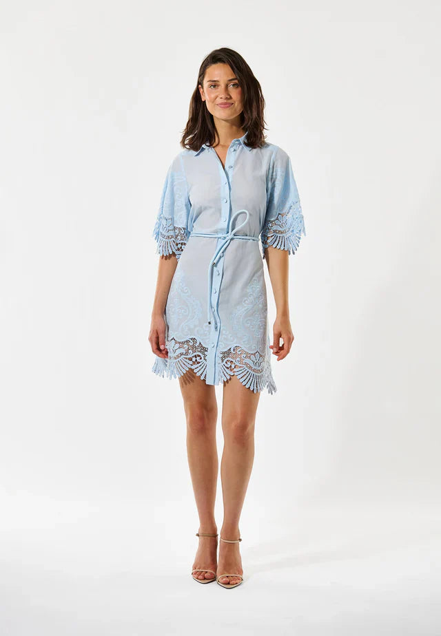 Dea kudibal maryella ns dress with balloon sleeves - skyway