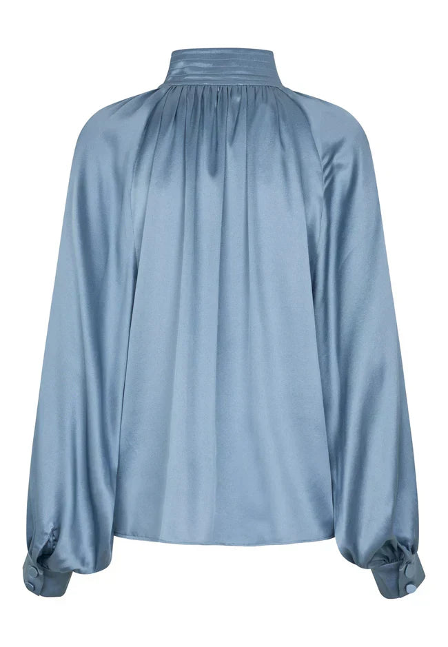 Dea kudibal nicola shirt with sleeve detail - harbour