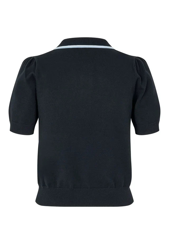 Dea kudibal paloma polo shirt with pocket - ink Short