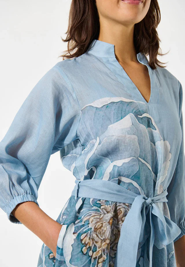Dea kudibal salma ns dress with balloon sleeves - rosea