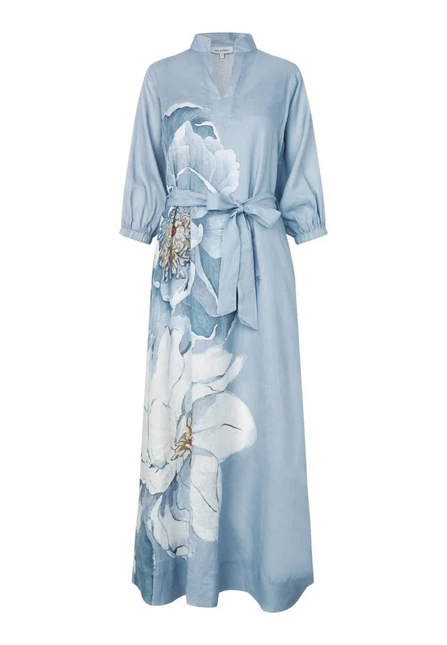 Dea kudibal salma ns dress with balloon sleeves - rosea