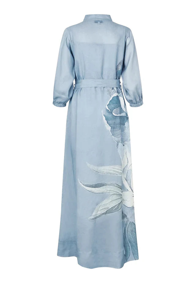 Dea kudibal salma ns dress with balloon sleeves - rosea