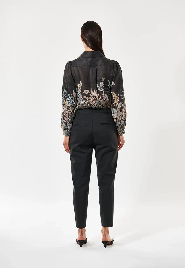 Dea kudibal sioma shirt with balloon sleeves - nori Shirts