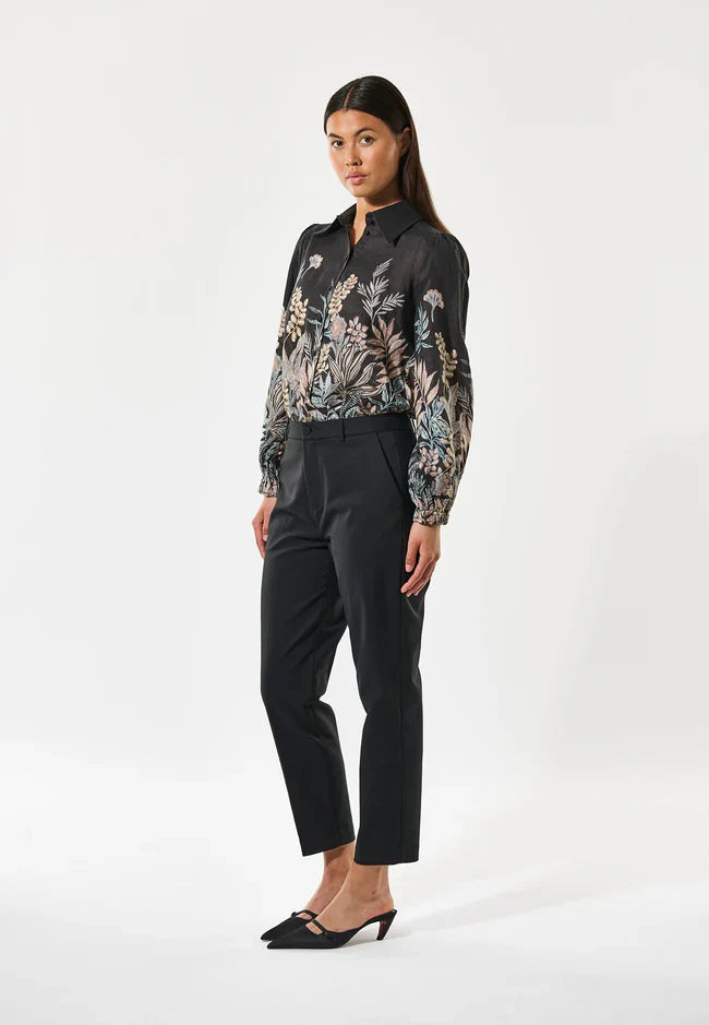 Dea kudibal sioma shirt with balloon sleeves - nori Shirts
