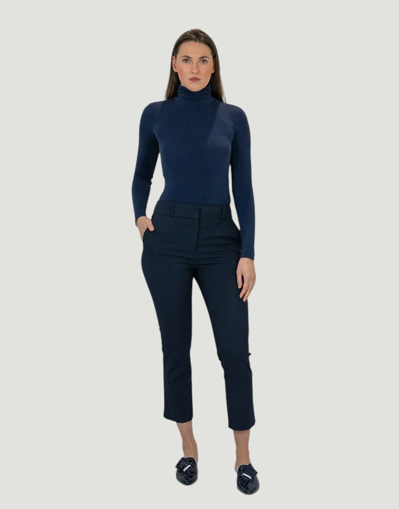Dunkeld pant - navy with red pocket Trousers Bearco