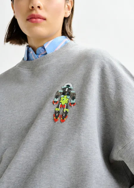 Essentiel antwerp ibernatus sweater with sequin