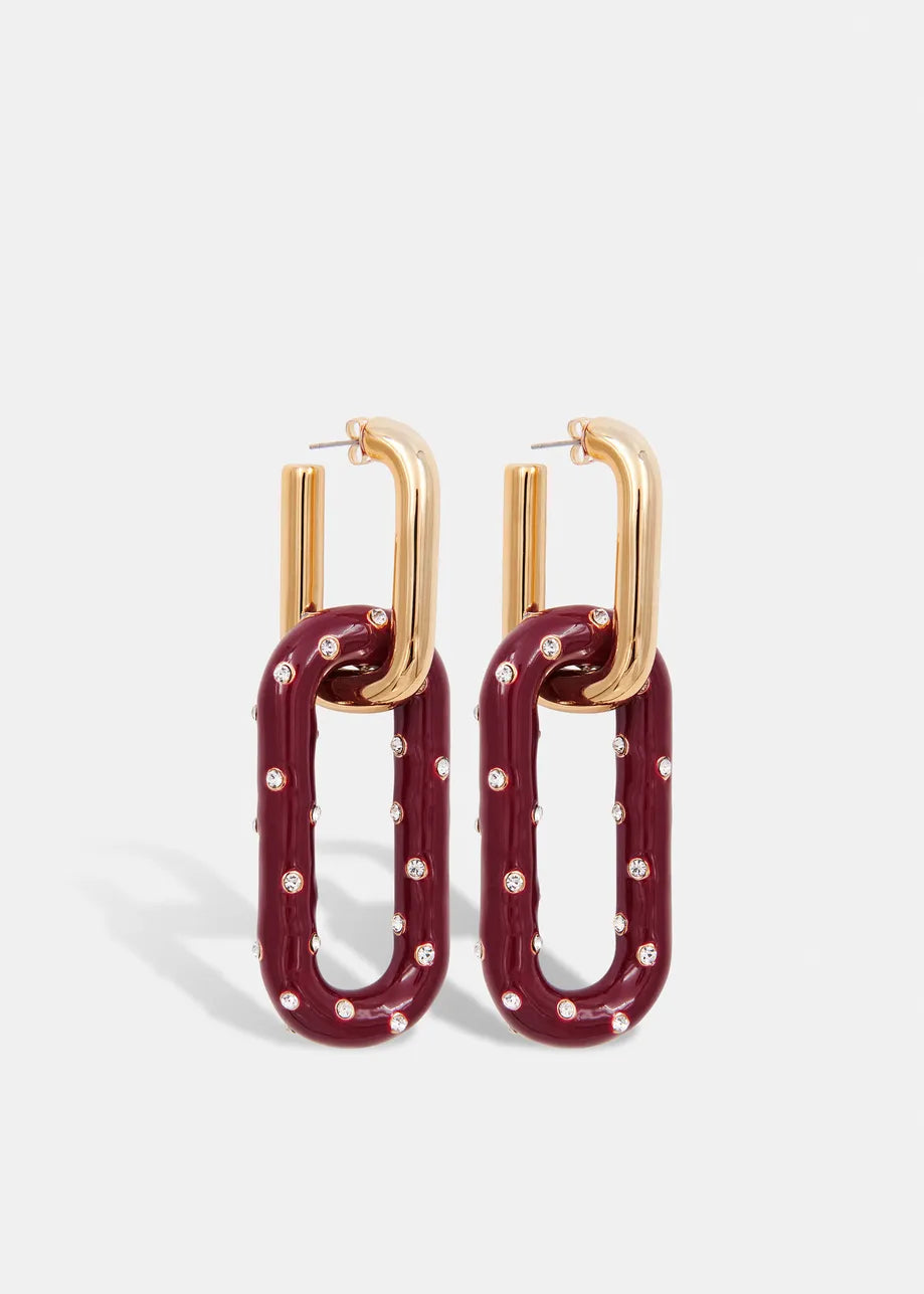 Essentiel antwerp idry bicolour earrings Jewellery