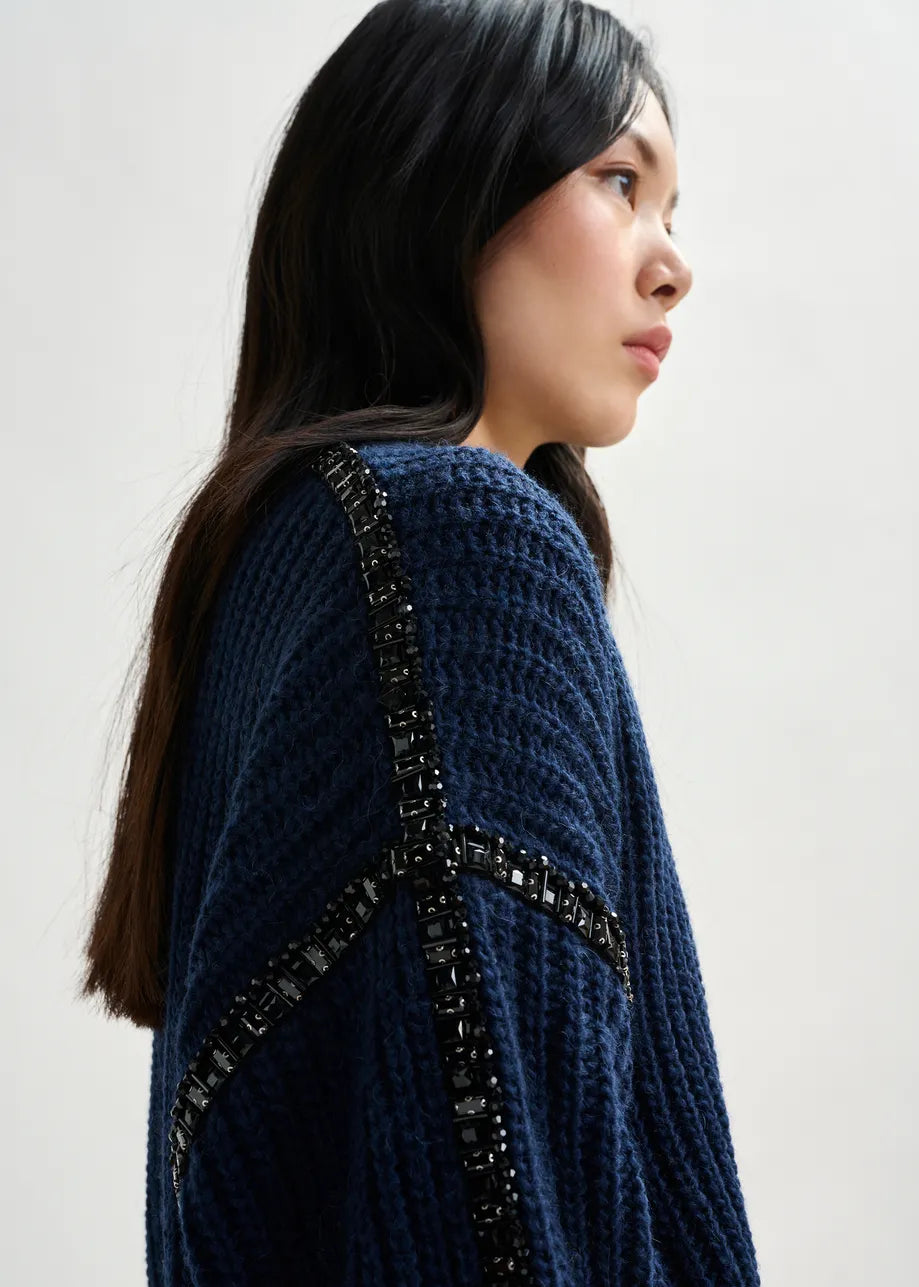 Essentiel antwerp indsay turtleneck sweater with detachable