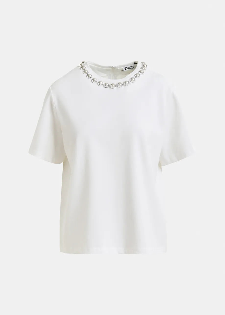 Essentiel antwerp intenso silver balls t-shirt T-shirts