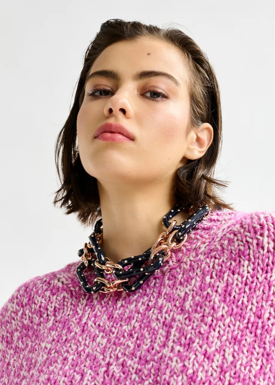 Essentiel antwerp ipretzel linked necklace Jewellery