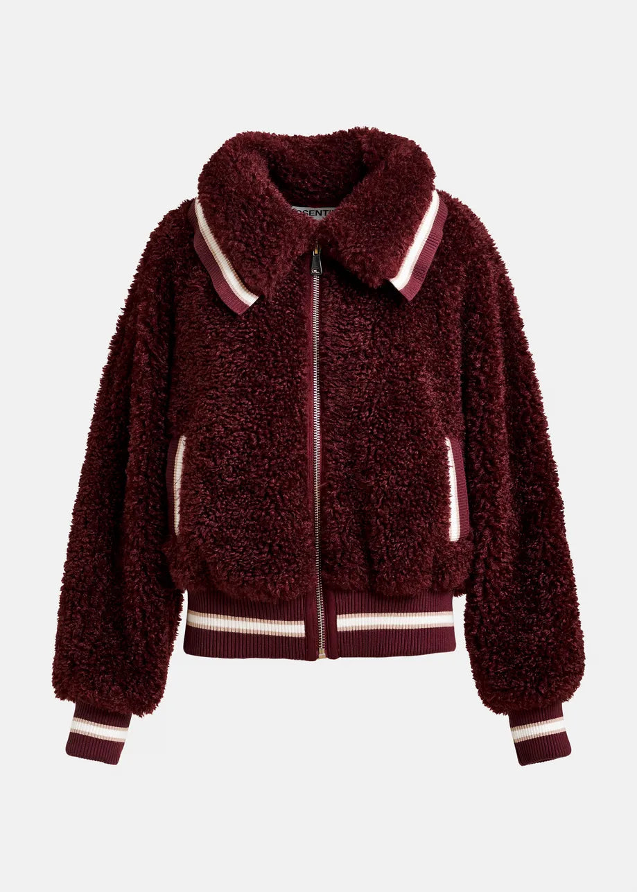 Essentiel antwerp iwill oversized faux shearling jacket