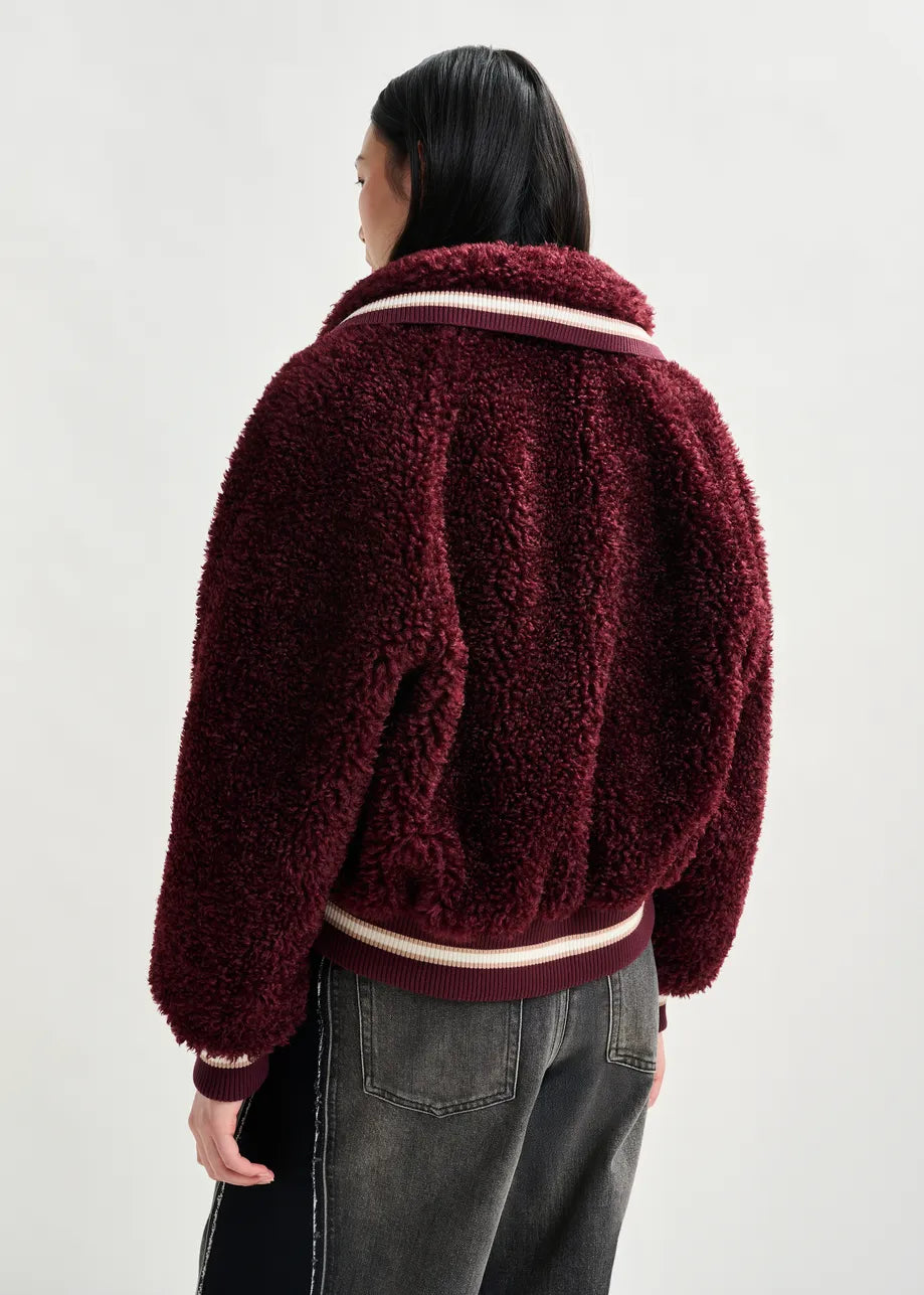 Essentiel antwerp iwill oversized faux shearling jacket