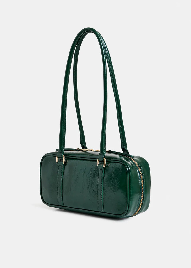 Essentiel antwerp izodiac glossy shoulder baguette bag