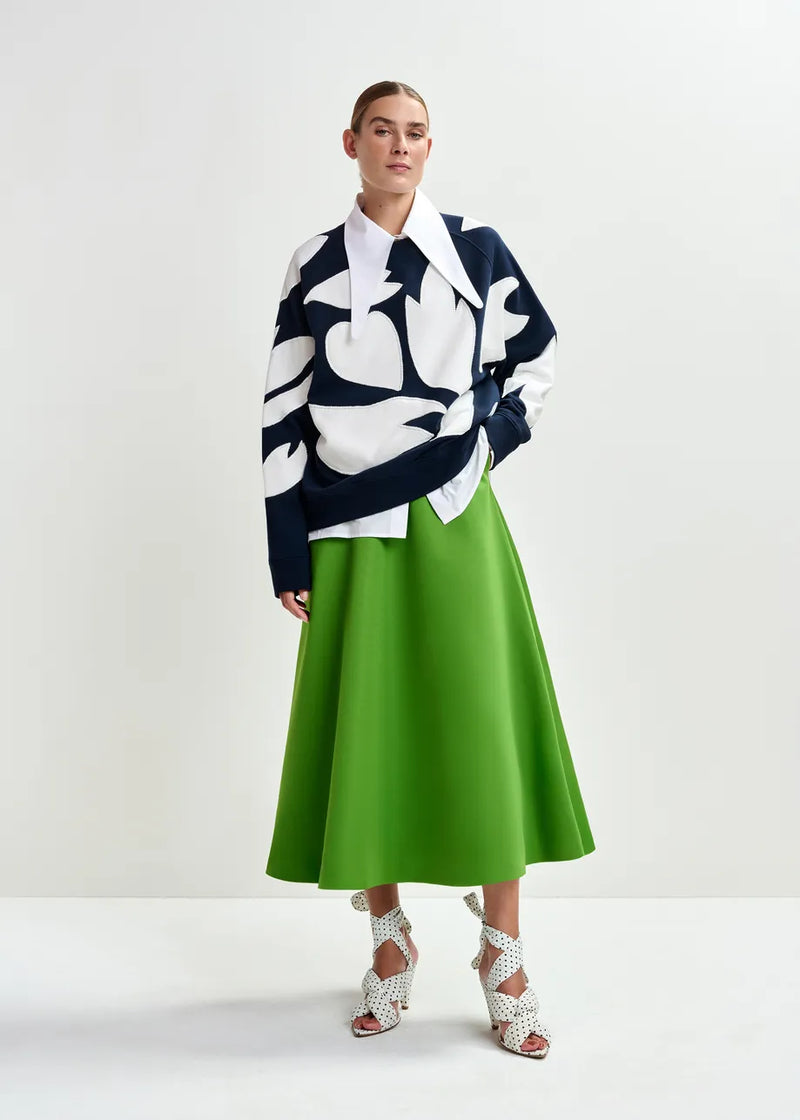 Essentiel antwerp jalways sweatshirt with white flame