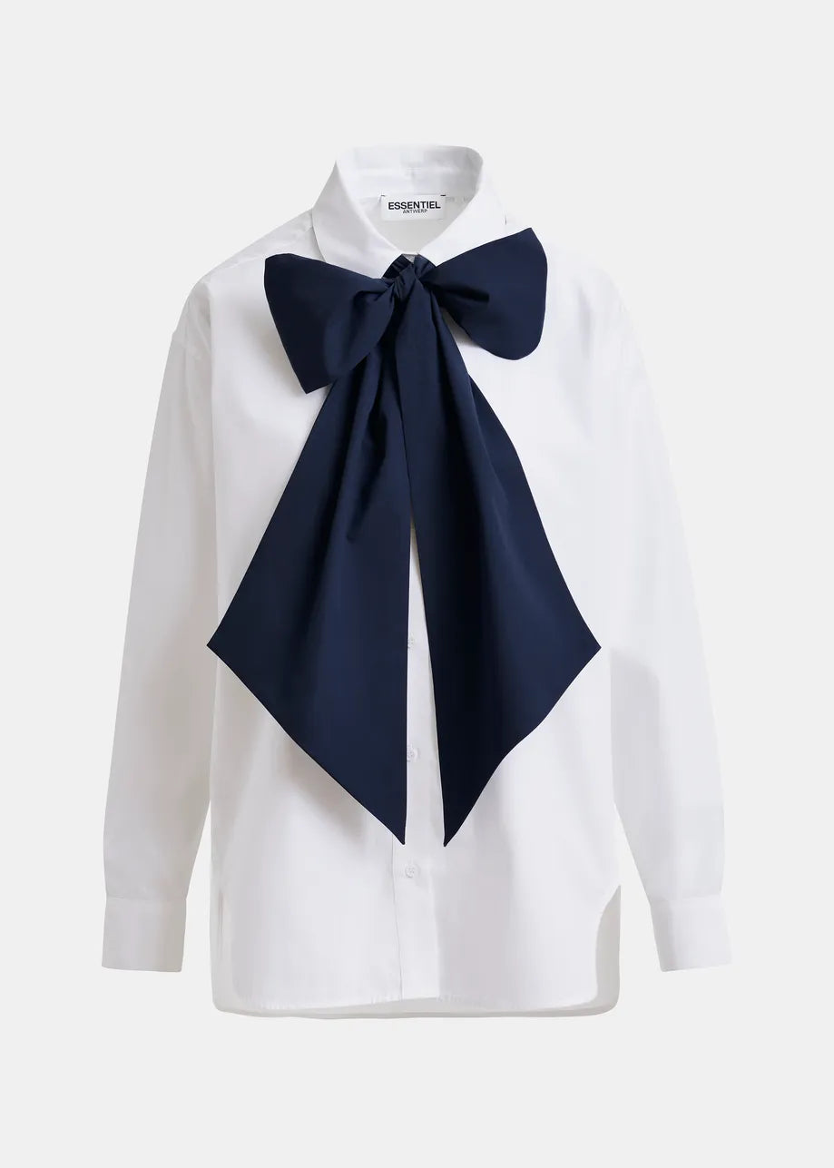 Essentiel antwerp jambers shirt with removable bow tie
