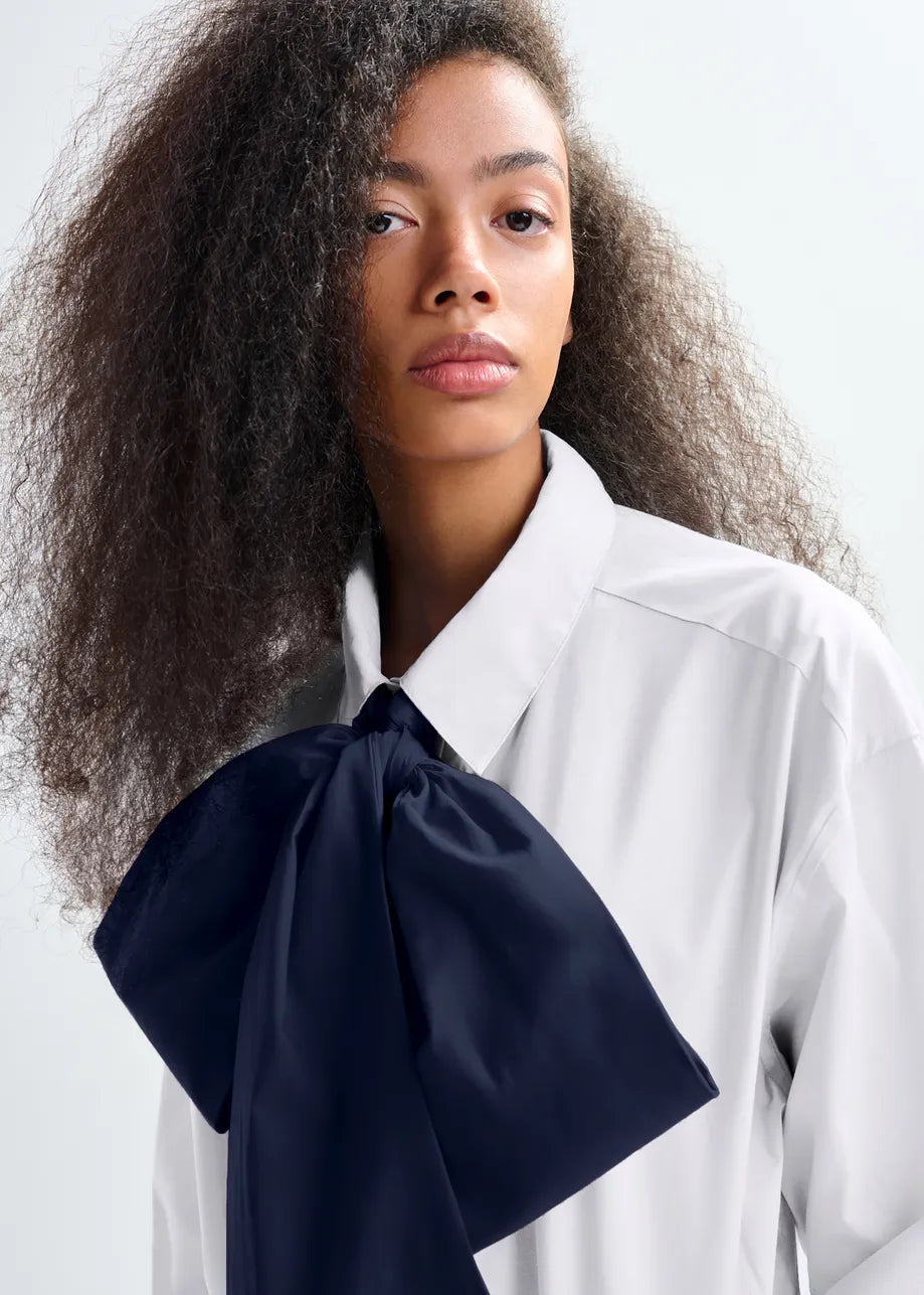 Essentiel antwerp jambers shirt with removable bow tie