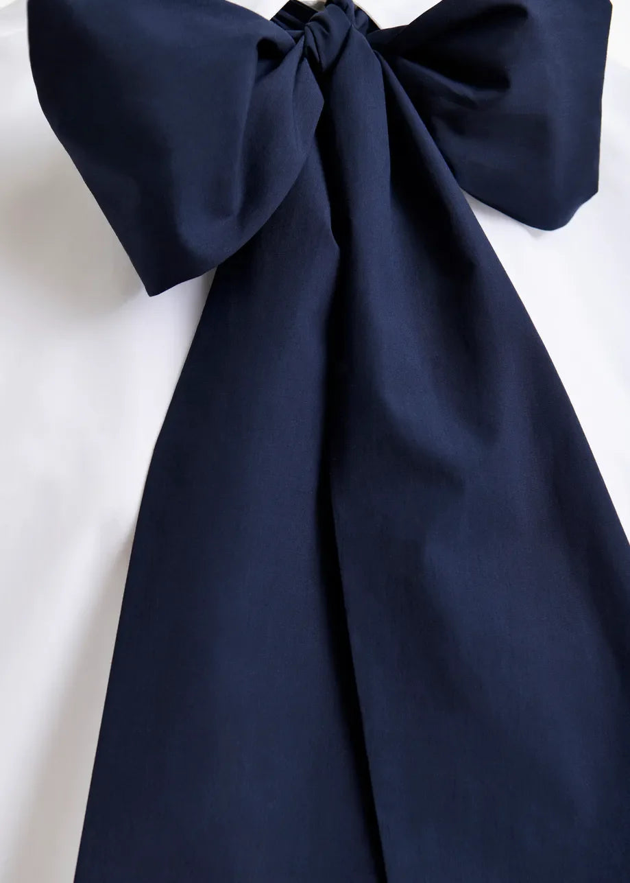 Essentiel antwerp jambers shirt with removable bow tie