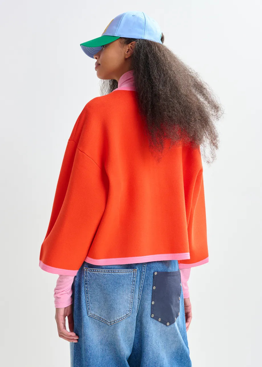 Essentiel antwerp jani cardigan - orange Cardigans