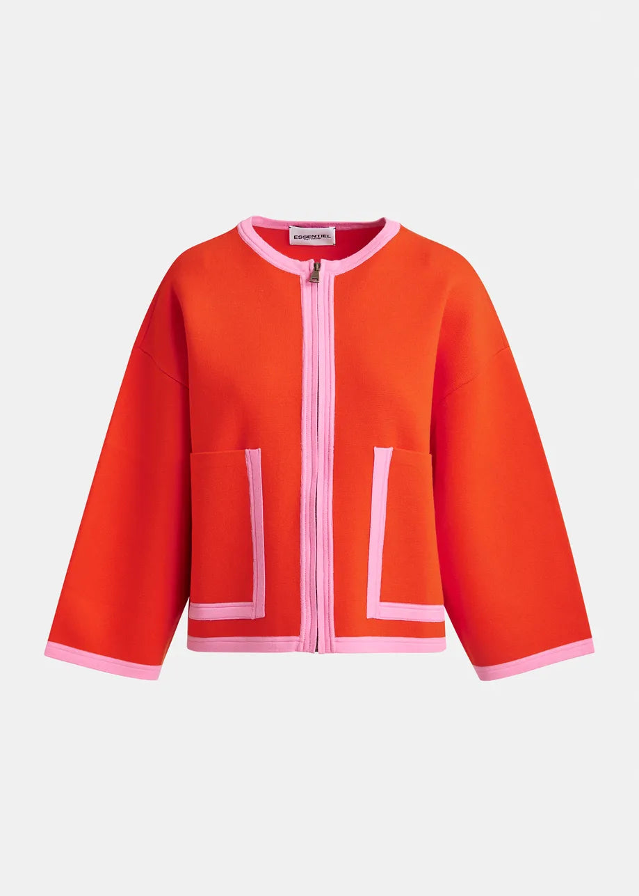 Essentiel antwerp jani cardigan - orange Cardigans
