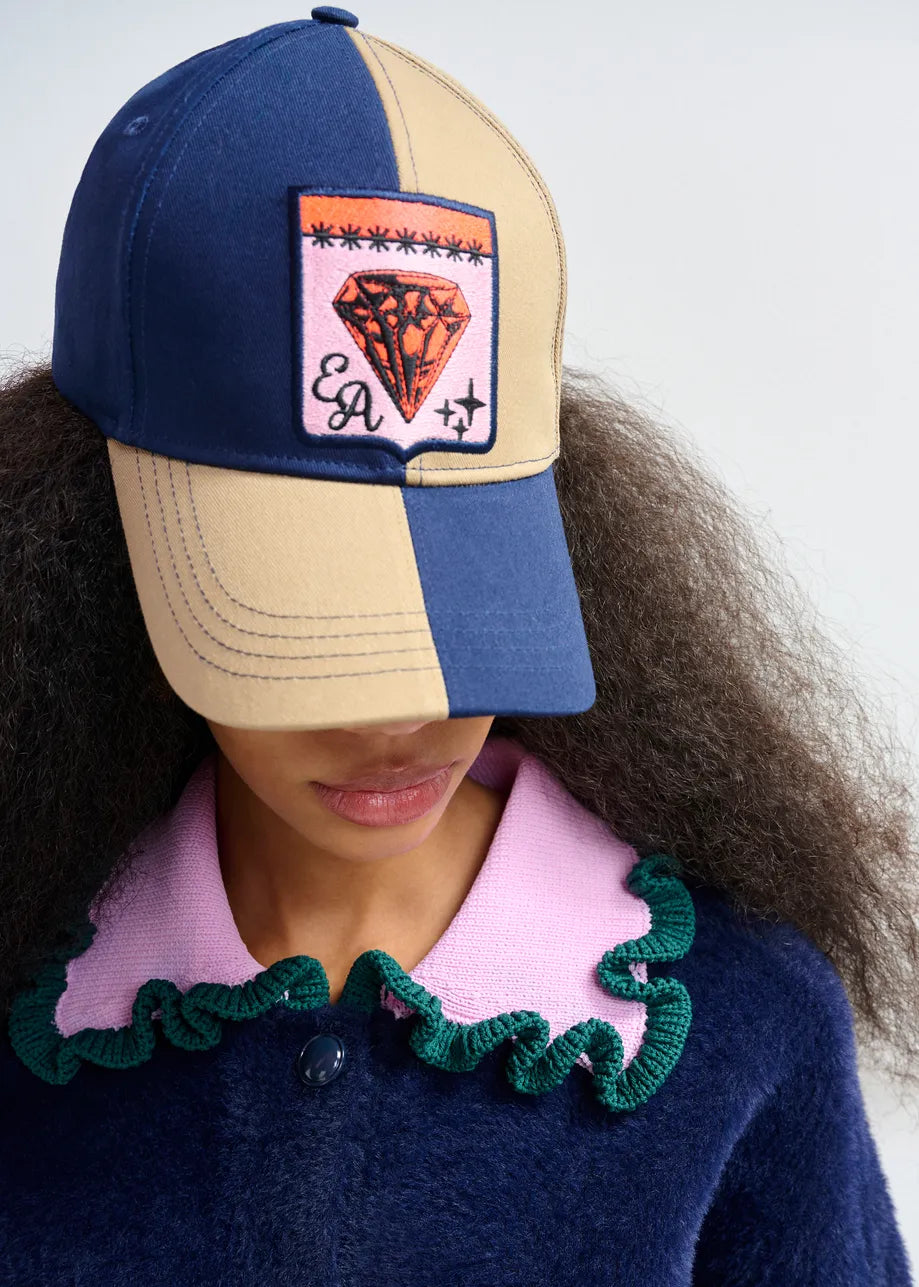 Essentiel antwerp jardener cardigan with contrasting collar