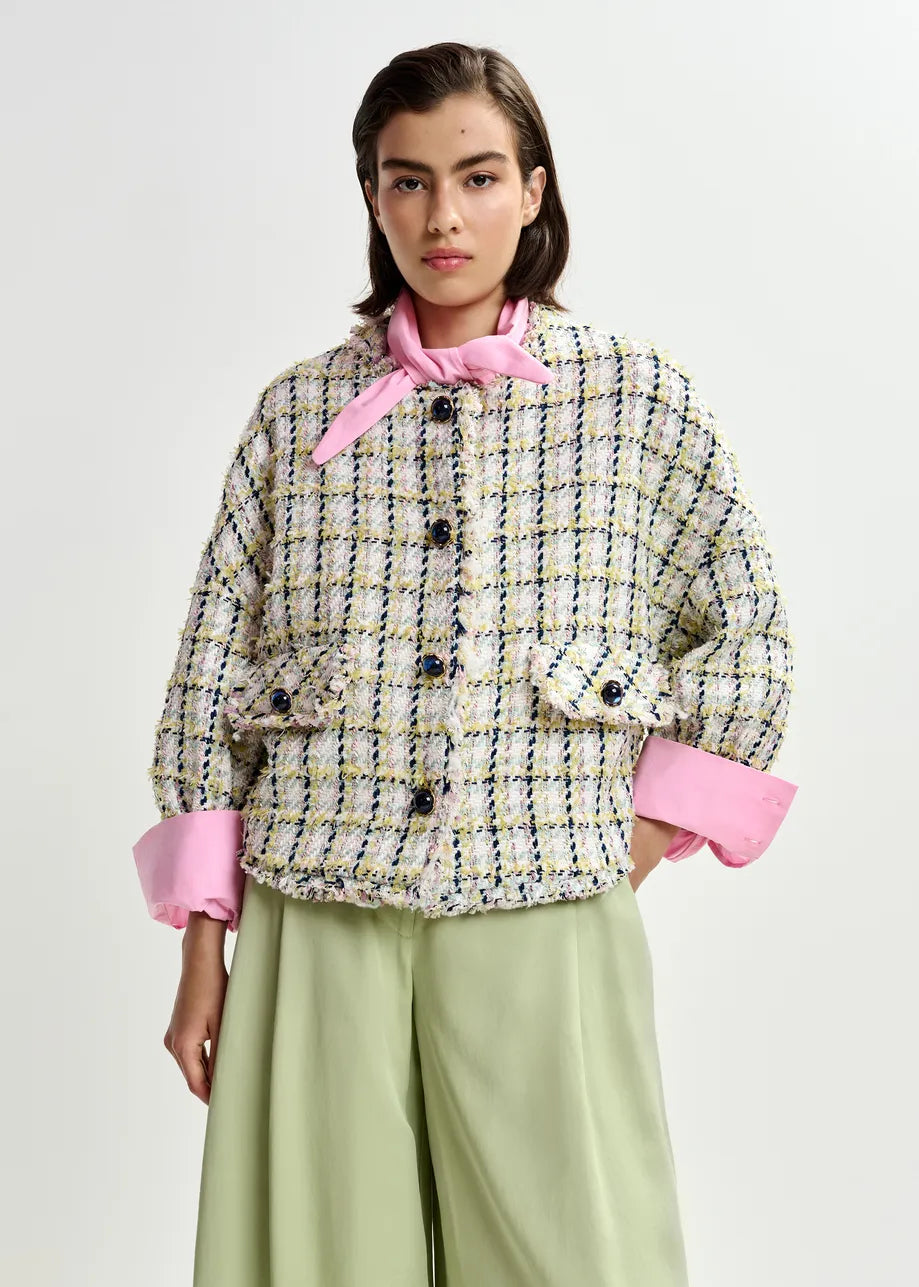 Essentiel antwerp jayden boxy cropped jacket Jackets